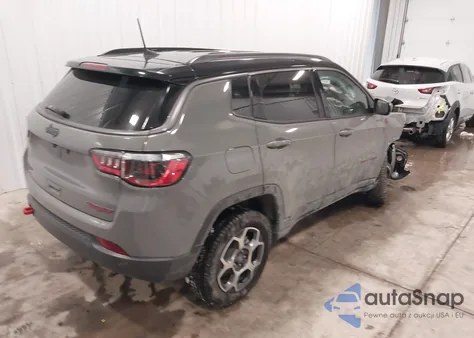 2022 Jeep Compass Trailhawk 4X4 z USA, uszkodzony, nr VIN 3C4NJDDBXNT101367